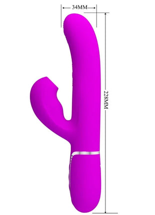 PRETTY LOVE - PERLITA MULTIFUNKTIONS-3-IN-1-G-SPOT-VIBRATOR - Rabbit-Vibrator