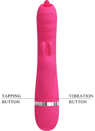 PRETTY LOVE - PHOENIX MULTIFUNKTIONS-KANINCHENVIBRATOR ROSA