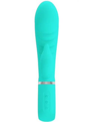 PRETTY LOVE - PRESCOTT MULTIFUNKTIONS-G-SPOT-VIBRATOR AQUA GREEN - Rabbit-Vibrator
