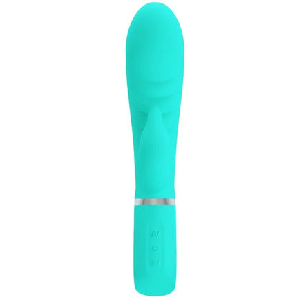 PRETTY LOVE - PRESCOTT MULTIFUNKTIONS-G-SPOT-VIBRATOR AQUA GREEN - Rabbit-Vibrator