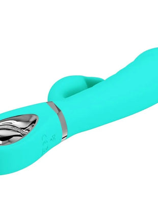 PRETTY LOVE - PRESCOTT MULTIFUNKTIONS-G-SPOT-VIBRATOR AQUA GREEN - Rabbit-Vibrator