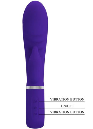 PRETTY LOVE - PRESCOTT MULTIFUNKTIONS-G-SPOT-VIBRATOR LILA - Rabbit-Vibrator