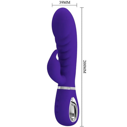 PRETTY LOVE - PRESCOTT MULTIFUNKTIONS-G-SPOT-VIBRATOR LILA - Rabbit-Vibrator