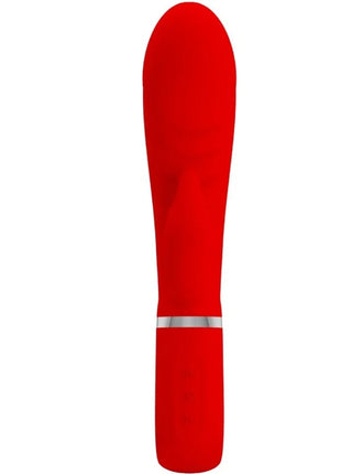 PRETTY LOVE - PRESCOTT MULTIFUNKTIONS-G-SPOT-VIBRATOR ROT - Rabbit-Vibrator
