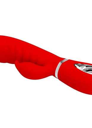 PRETTY LOVE - PRESCOTT MULTIFUNKTIONS-G-SPOT-VIBRATOR ROT - Rabbit-Vibrator