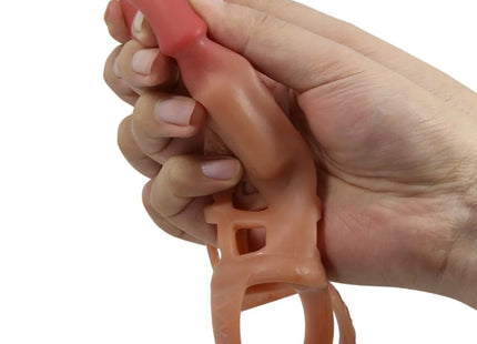 PRETTY LOVE - PRESTON VIBRIERENDE PENISHÜLLE - 18 CM - Penishülle