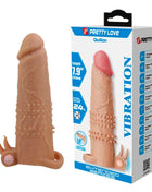 PRETTY LOVE - QUILLON PENISHÜLLE MIT KLITORISSTIMULATOR UND VIBRATION