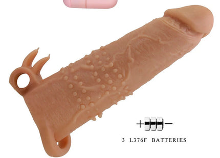 PRETTY LOVE - QUILLON PENISHÜLLE MIT KLITORISSTIMULATOR UND VIBRATION