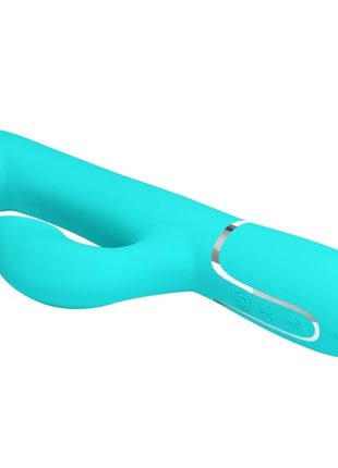 PRETTY LOVE - RABBIT VIBRATOR PEARLS AQUA GREEN - Rabbit-Vibratoren