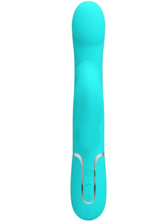 PRETTY LOVE - RABBIT VIBRATOR PEARLS AQUA GREEN - Rabbit-Vibratoren