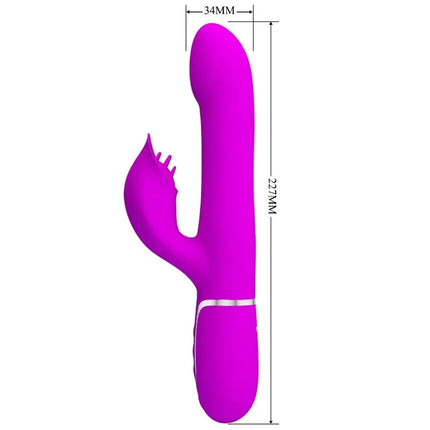 PRETTY LOVE - RABBIT VIBRATOR PERLEN VIOLET - Rabbit-Vibratoren