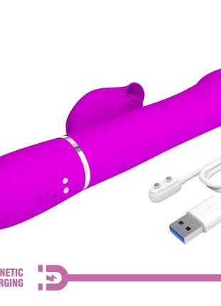 PRETTY LOVE - RABBIT VIBRATOR PERLEN VIOLET - Rabbit-Vibratoren
