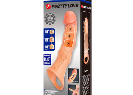 PRETTY LOVE - RAGNAR-VERLÄNGERUNGSABDECKUNG MIT VERSTELLBAREN VERLÄNGERUNGEN