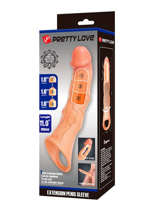 PRETTY LOVE - RAGNAR-VERLÄNGERUNGSABDECKUNG MIT VERSTELLBAREN VERLÄNGERUNGEN