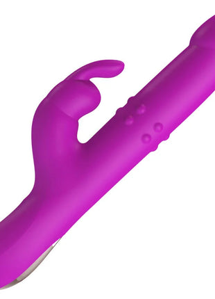 PRETTY LOVE - REESE VIBRATOR MIT LILA ROTATION - Rabbit-Vibratoren