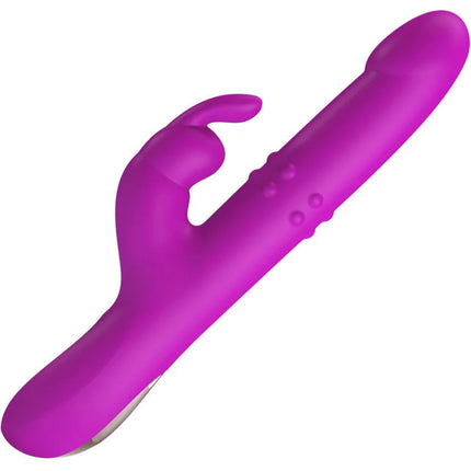 PRETTY LOVE - REESE VIBRATOR MIT LILA ROTATION - Rabbit-Vibratoren
