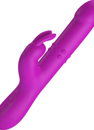PRETTY LOVE - REESE VIBRATOR MIT LILA ROTATION - Rabbit-Vibratoren