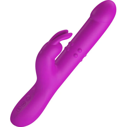 PRETTY LOVE - REESE VIBRATOR MIT LILA ROTATION - Rabbit-Vibratoren