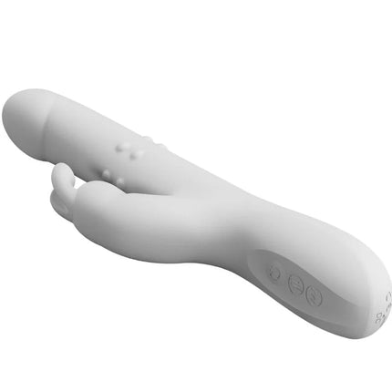 PRETTY LOVE - REESE VIBRATOR MIT SILBERNE ROTATION - Rabbit-Vibratoren