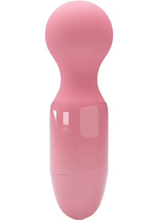 Rosa silikon vibrierender massagestab pretty love rosa mini mit glatter oberfläche und abgerundeten konturen