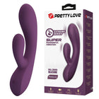 Pretty love rosolyn ergonomisches design lila silikon hasenvibrator mit 10 funktionen aus der pretty love extreme serie