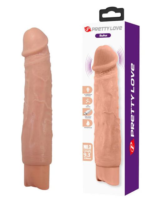 PRETTY LOVE - RUFUS FLEXIBLER REALISTISCHER VIBRATOR