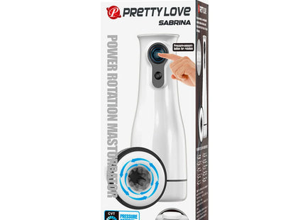 PRETTY LOVE - SABRINA ROTIERT UND ROCKT EINEN MÄNNLICHEN MASTURBATOR