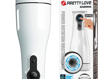 PRETTY LOVE - SABRINA ROTIERT UND ROCKT EINEN MÄNNLICHEN MASTURBATOR