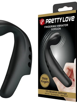 PRETTY LOVE - SCHWARZER GORGON-VIBRATOR-FUTSCH - Fingervibrator