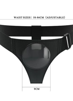 PRETTY LOVE - SCHWARZES UNIVERSALGESCHIRR - Strapon Gurte