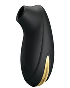 PRETTY LOVE - SCHWARZES WIEDERAUFLADBARES LUXUS-SAUG-MASSAGER - DRUCKWELLENVIBRATOREN ohne Vibration