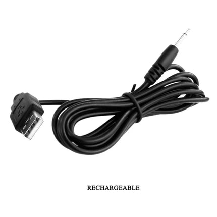 PRETTY LOVE - SCHWARZES WIEDERAUFLADBARES LUXUS-SAUG-MASSAGER - DRUCKWELLENVIBRATOREN ohne Vibration