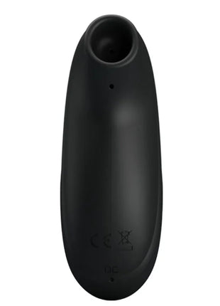 PRETTY LOVE - SCHWARZES WIEDERAUFLADBARES LUXUS-SAUG-MASSAGER - DRUCKWELLENVIBRATOREN ohne Vibration