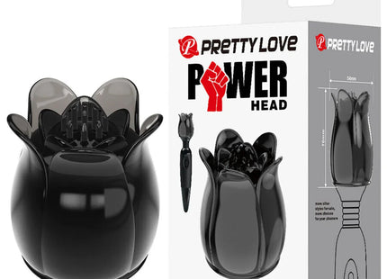 PRETTY LOVE - SECRET GARDEN SCHWARZER MASSAGEKOPF