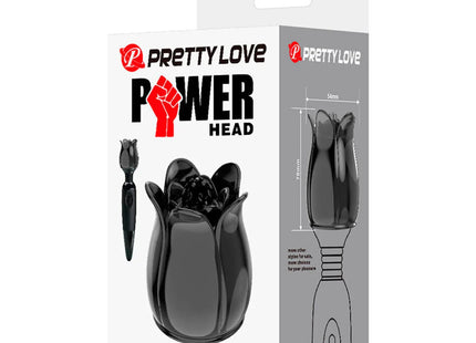 PRETTY LOVE - SECRET GARDEN SCHWARZER MASSAGEKOPF