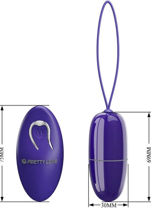 PRETTY LOVE - SELKIE YOUTH MINI VIBRIERENDES EI VIOLET FERNBEDIENUNG - Vibrierendes Ei