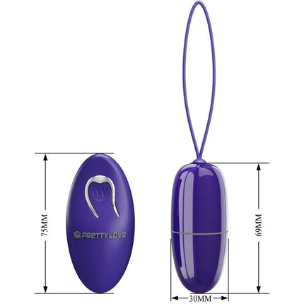 PRETTY LOVE - SELKIE YOUTH MINI VIBRIERENDES EI VIOLET FERNBEDIENUNG - Vibrierendes Ei