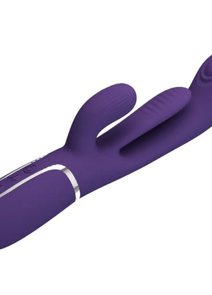 PRETTY LOVE - SHANIA TRIPLE RABBIT VIBRATOR MULTIFUNKTIONS-LILA