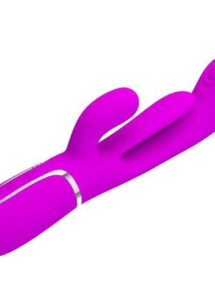 PRETTY LOVE - SHANIA TRIPLE RABBIT VIBRATOR MULTIFUNKTIONS-ROSA