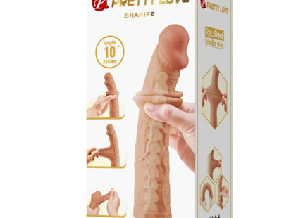 PRETTY LOVE - SHARIFE REALISTISCHER DILDO 25 CM FLEISCH