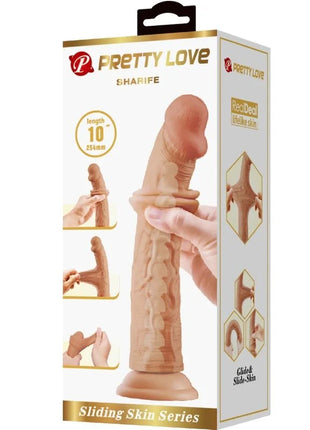PRETTY LOVE - SHARIFE REALISTISCHER DILDO 25 CM FLEISCH