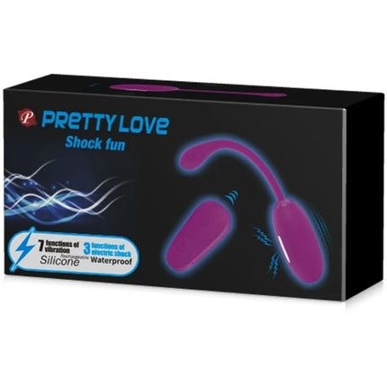 PRETTY LOVE - SHOCK SPASS VIBRIERENDES EI UND ELEKTROSCHOCK - Vibrierendes Ei