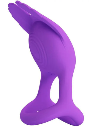 PRETTY LOVE - SILAS VIBRANT PENIS RING 7 VIBRATIONEN LILA SILIKON - Penisring mit Vibration