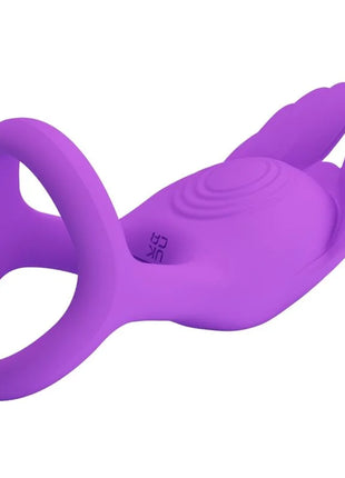 PRETTY LOVE - SILAS VIBRANT PENIS RING 7 VIBRATIONEN LILA SILIKON - Penisring mit Vibration