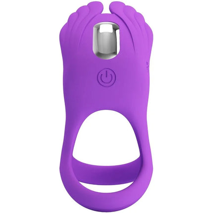 PRETTY LOVE - SILAS VIBRANT PENIS RING 7 VIBRATIONEN LILA SILIKON - Penisring mit Vibration