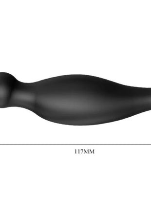 PRETTY LOVE - SILIKON ANALPLUG 11.7 CM SCHWARZ - Analplug