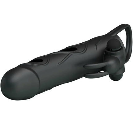 PRETTY LOVE - SILIKONHÜLLE MIT VIBRATION 14 CM 2.0 - Penishülle