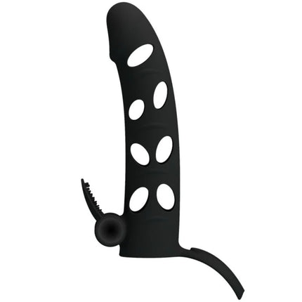 PRETTY LOVE - SILIKONHÜLLE MIT VIBRATION 15.2 CM - Penishülle