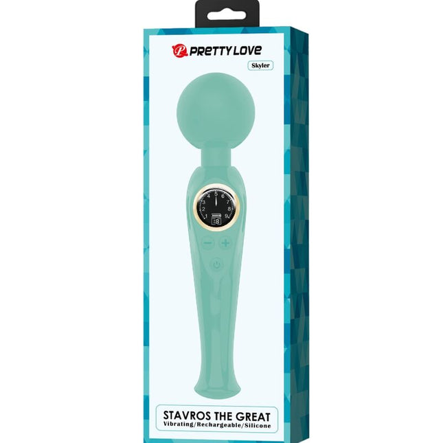 PRETTY LOVE - SKYLER GREEN WAND VIBRATOR - Wand-Vibrator