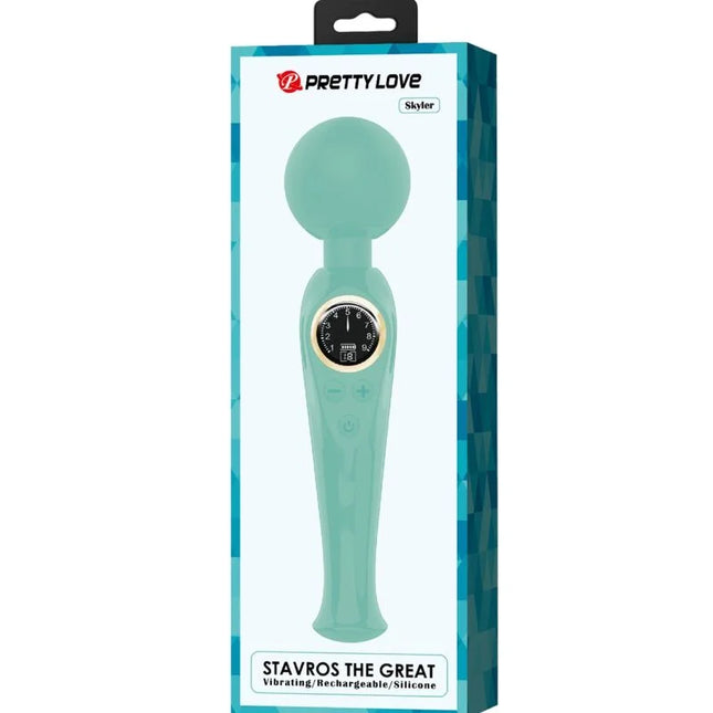 PRETTY LOVE - SKYLER GREEN WAND VIBRATOR - Wand-Vibrator